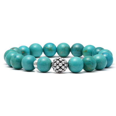 TURQUOISE BEADED BRACELET - Tapper's Jewelry 